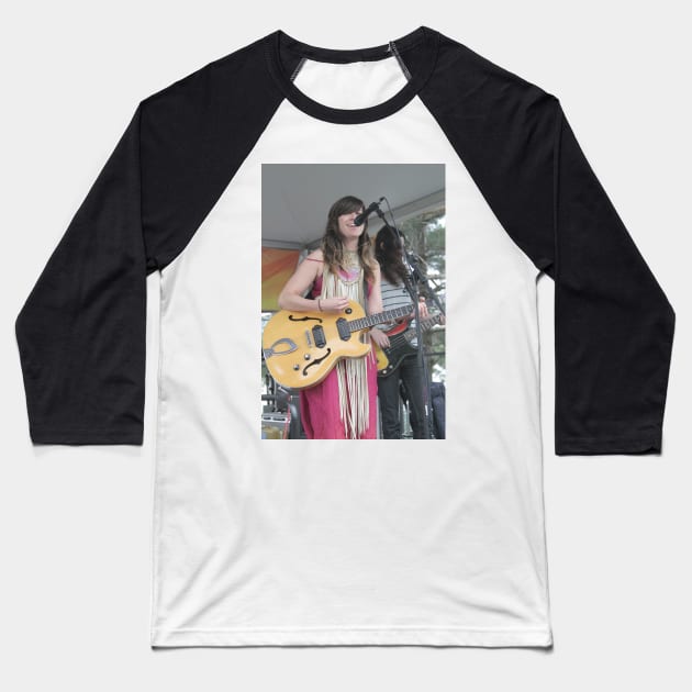 Nicole Atkins Photograph Baseball T-Shirt by Concert Photos